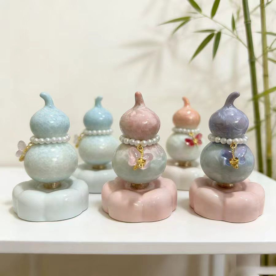 陶瓷结晶釉葫芦转转